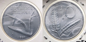 Monetazione in Lire (1946-2001) 10 Lire "Spiga" 1991 D/Asse 50° -
FDC
Spedizione in tutto il Mondo / Worldwide shipping