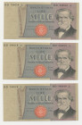 Lotto n.3 banconote 1000 Lire "Verdi" consecutive
FDS
Spedizione in tutto il Mondo / Worldwide shipping