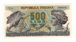 Biglietto di Stato - 500 Lire "Aretusa" N°T25 689609 - Viaggio/Gubbio/Maresca 23.02.1970
FDS
Spedizione in tutto il Mondo / Worldwide shipping