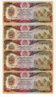Lotto di 5 banconote - Afghanistan - Repubblica Democratica (1978-1992) 1000 Afghanis 1991 - P# 61a
FDS
Spedizione in tutto il Mondo / Worldwide shi...