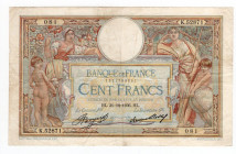 Francia - Banca di Francia - 100 Franchi "Luc Oliver Merson" 31.12.1936 - Serie K.52871 n°081 - Pick#078
mBB
Spedizione solo in Italia / Shipping on...