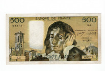 Francia - Quinta repubblica (dal 1958) 500 Franchi "Pascal" 1968 - P# 156
SPL
Spedizione in tutto il Mondo / Worldwide shipping