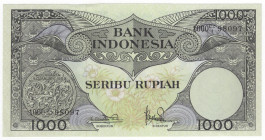 Indonesia - 1000 rupiah, 1959, P# 71 
FDS
Spedizione in tutto il Mondo / Worldwide shipping
