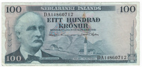 Repubblica d'Islanda - (dal 1944), 100 kronur 1961, P# 44, n° serie: DA486071,
mBB
Spedizione in tutto il Mondo / Worldwide shipping