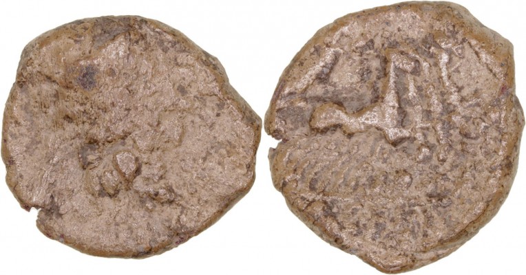 REPÚBLICA ROMANA
PB-18. A imitación de un denario consular pero acuñado en plom...