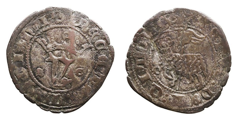 MONEDAS MEDIEVALES
CORONA CASTELLANO LEONESA
JUAN I
Blanca del Agnus Dei. VE....