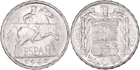 LA Peseta
ESTADO ESPAÑOL
5 Céntimos. Aluminio. 1940. PLVS-VLTRA. CAL.133. SC-