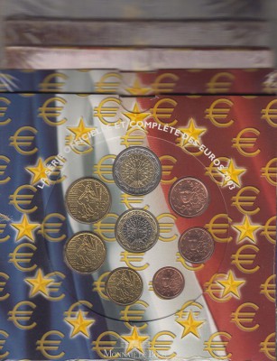 MONEDAS EXTRANJERAS
FRANCIA
Lote de 6 carteras. Euroset 1999, 2000, 2001, 2002...