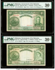 Bahamas Bahamas Government 4 Shillings 1936 (ND 1947); 1936 (ND 1961) Pick 9e; 13c Two Examples PMG Very Fine 30; Very Fine 30 EPQ. 

HID09801242017

...