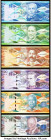 Barbados Central Bank Group Lot of 6 Examples Crisp Uncirculated. As made wrinkles are noted on $100 example.

HID09801242017

© 2020 Heritage Auction...