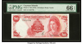 Cayman Islands Currency Board 10 Dollars 1971 (ND 1972) Pick 3 PMG Gem Uncirculated 66 EPQ. 

HID09801242017

© 2020 Heritage Auctions | All Rights Re...