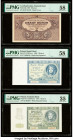Czechoslovakia, Poland, Romania & Yugoslavia Group Lot of 6 Examples PMG Choice About Unc 58 (4); About Uncirculated 50; Choice Very Fine 35. 

HID098...