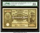 Danzig Senate of the Municipality - Free City 1000 Mark 31.10.1922 Pick 15 PMG About Uncirculated 55. 

HID09801242017

© 2020 Heritage Auctions | All...