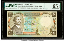 Jordan Central Bank of Jordan 20 Dinars 1985 Pick 21b PMG Gem Uncirculated 65 EPQ. 

HID09801242017

© 2020 Heritage Auctions | All Rights Reserved