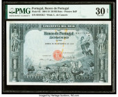 Portugal Banco de Portugal 50 Mil Reis 30.9.1910 Pick 85 PMG Very Fine 30 Net. This example has been repaired.

HID09801242017

© 2020 Heritage Auctio...