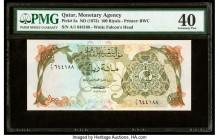 Qatar Qatar Monetary Agency 100 Riyals ND (1973) Pick 5a PMG Extremely Fine 40. 

HID09801242017

© 2020 Heritage Auctions | All Rights Reserved
