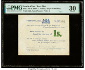 South Africa Bechuanaland 1 Shilling 2.1900 Pick S651b PMG Very Fine 30. A tear and staple holes are noted on this example.

HID09801242017

© 2020 He...