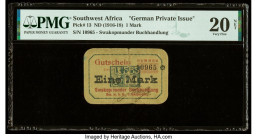 Southwest Africa German Private Issue 1 Mark ND (1916-18) Pick 13 PMG Very Fine 20 Net. A large tear is noted on this example.

HID09801242017

© 2020...