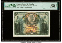 Spain Banco de Espana 50 Pesetas 15.7.1907 Pick 63a PMG Choice Very Fine 35 EPQ. 

HID09801242017

© 2020 Heritage Auctions | All Rights Reserved
