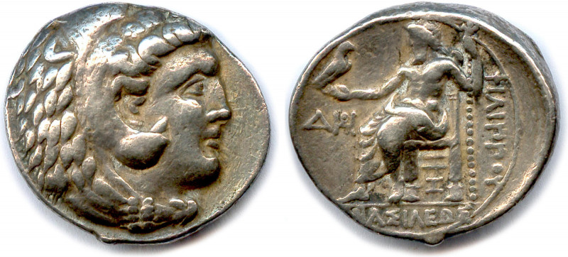 Greek
ROYAUME DE MACÉDOINE - PHILIPPE III 
ARRHIDÉE 323-317
Tête divinisée d’...
