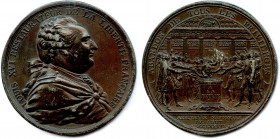 France - Constitution
CONSTITUTION 
LOUIS XVI RESTAURATEUR DE LA LIBERTE FRANÇAISE. Son buste. R/. ABANDON DE TOUS LES 
PRIVILÈGES. Dans la salle d...