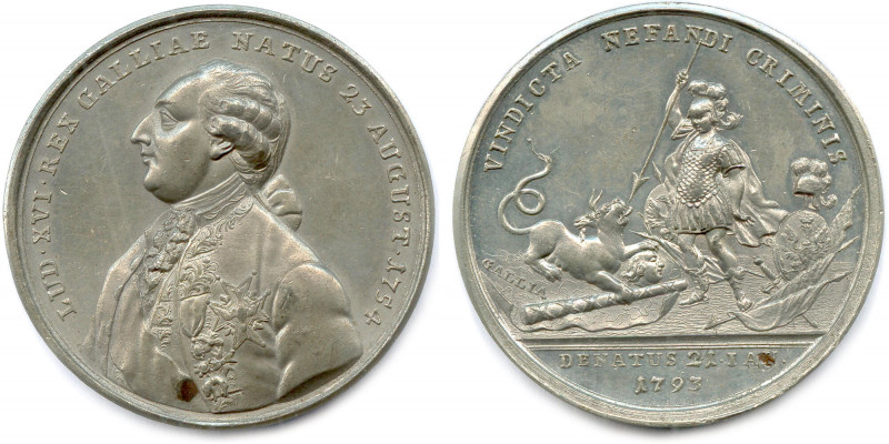 France - Constitution
CONSTITUTION 
LUD.XVI.REX GALLIAE NATUS 23 AUGUST. 1754....