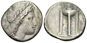 Kroton AR Nomos, c. 330-300 BC