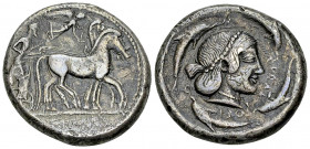 Syracuse AR Tetradrachm, c. 480-475 BC