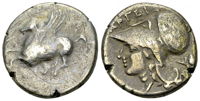 Argos Amphilochikon AR Stater, c. 340-300 BC 

Akarnania, Argos Amphilochikon....