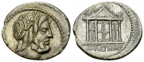 M. Volteius AR Denarius, 78 BC