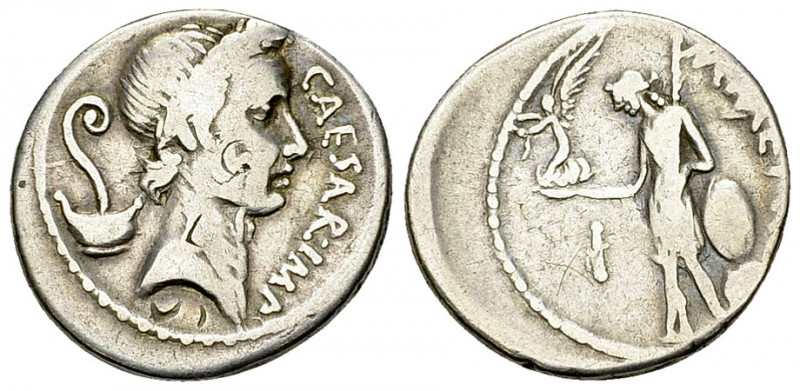 C. Iulius Caesar with M. Mettius AR Denarius, 44 BC 

C. Julius Caesar with M....