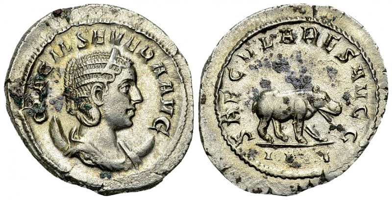 Otacilia Severa AR Antoninianus, Hippopotamus reverse 

Philippus I Arabs (244...