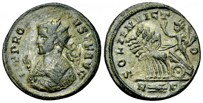 Probus silvered AE Antoninianus, Rome 

Probus (276-282 AD). Silvered AE Anton...