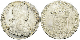 Louis XIV, AR Ecu 1652 L, Bayonne