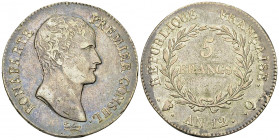 Napoléon I, AR 5 Francs an 12 Q, Perpignan
