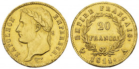 Napoléon I, AV 20 Francs 1811 A, Paris