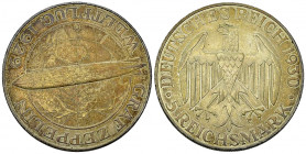Weimarer Republik, AR 5 Reichsmark 1929 D, Zeppelin