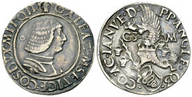 Galeazzo Maria Sforza, AR Testone s.d.