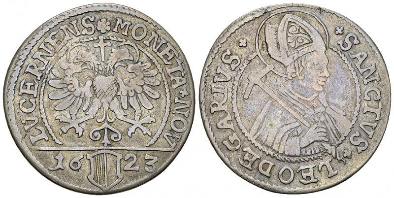 Luzern, AR Dicken 1623 

Schweiz. Luzern. AR Dicken 1623 (31 mm, 8.18 g).
HMZ...