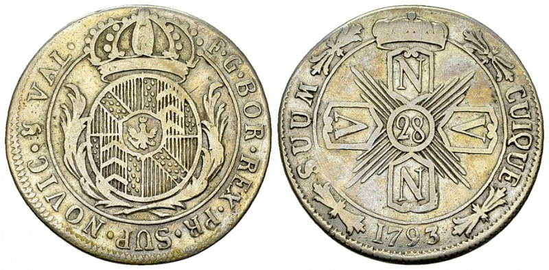 Neuenburg, AR 28 Kreuzer 1793 

Schweiz, Neuenburg /Neuchâtel. Friedrich Wilhe...