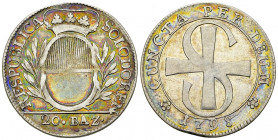 Solothurn, AR 20 Batzen 1798