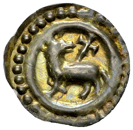 St. Gallen, Abtei, AR Pfennig um 1250–1270, selten 

Schweiz, St. Gallen, Abte...