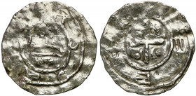 Medieval coins
POLSKA / POLAND / POLEN / SCHLESIEN / GERMANY

Mieszko (Bolesławowic, późniejszy król Mieszko II), Denar z łukiem, ok. 1010-1020 - R...