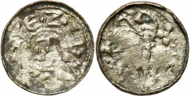 Medieval coins
POLSKA / POLAND / POLEN / SCHLESIEN / GERMANY

Bolesław II Śmiały (1058-1080). Denar książęcy, Krakow (Cracow) - krzyżyk na księciem...