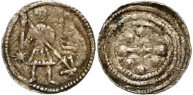 Medieval coins
POLSKA / POLAND / POLEN / SCHLESIEN / GERMANY

Bolesław III Krzywousty (1102-1138). Denar - rycerz 

Aw.: Rycerz przebijający włóc...