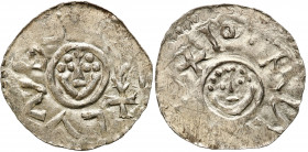 Medieval coins
POLSKA / POLAND / POLEN / SCHLESIEN / GERMANY

Bolesław III Krzywousty (1107-1138). Denar śląski (1097-1107), Wrocław -RARITY R8 
...