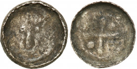 Medieval coins
POLSKA / POLAND / POLEN / SCHLESIEN / GERMANY

Władysław I Herman (1081-1102). Denar ok. 1090-1110, Wrocław 

Aw: Głowa św. Jana C...
