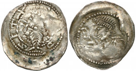 Medieval coins
POLSKA / POLAND / POLEN / SCHLESIEN / GERMANY

Władysław Laskonogi (1202-1229). Denar - RARITY 

Aw.: Książę z mieczem i gałązką n...
