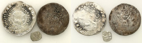 Medieval coins
POLSKA / POLAND / POLEN / SCHLESIEN / GERMANY

Polska, Czechy, Węgry. Wacław II Czeski i Zygmunt Luksemburski. 2 x Grosz (Groschen) ...
