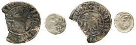 Medieval coins
POLSKA / POLAND / POLEN / SCHLESIEN / GERMANY

Kazimierz III Wielki (1333-1370). Kwartnik duży i denar, Krakow (Cracow) 

Obiegowe...